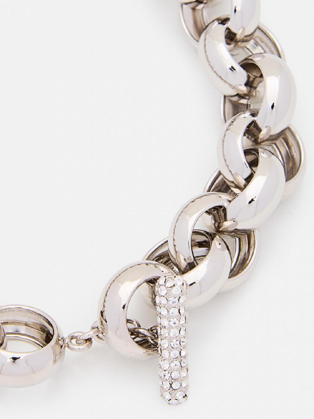 Giglio Collana Marni Ottone Con Strass