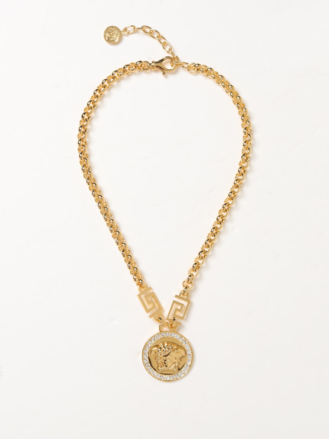 Giglio Collana Medusa Versace in ottone
