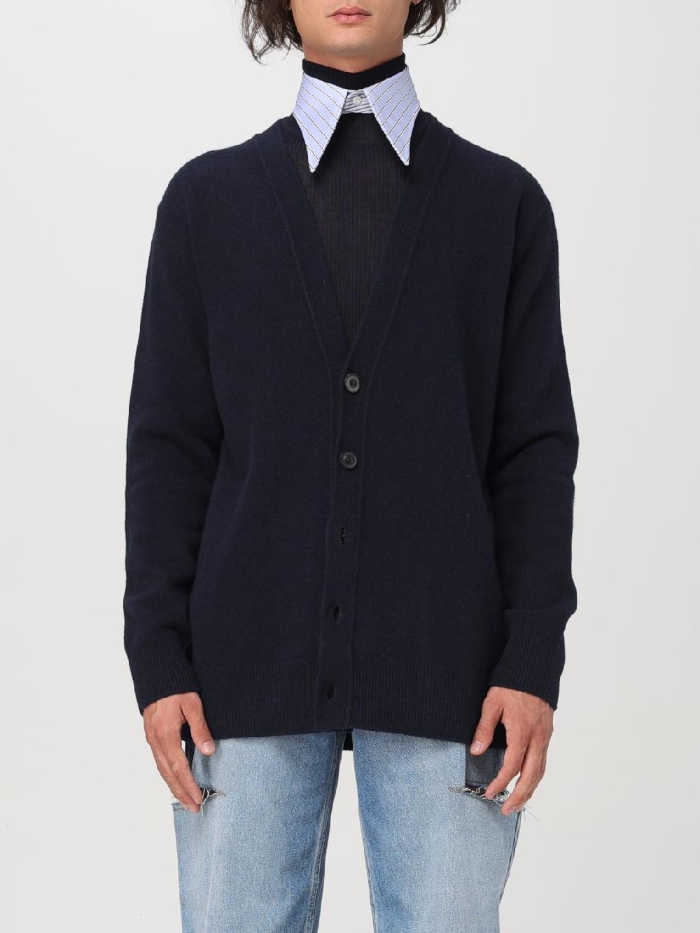 Giglio Collo Bacchettato Maison Margiela In Cotone