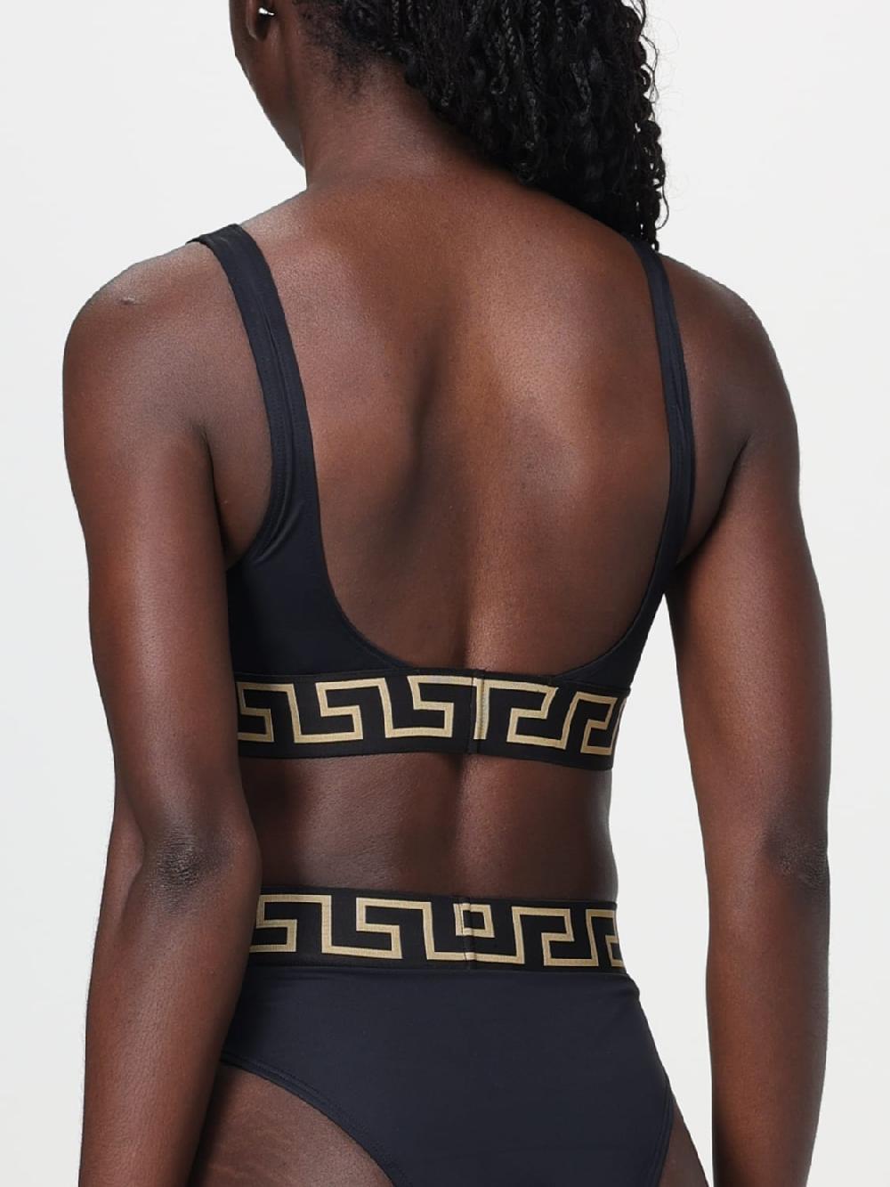 Giglio Costume Bikini Top Greca Versace