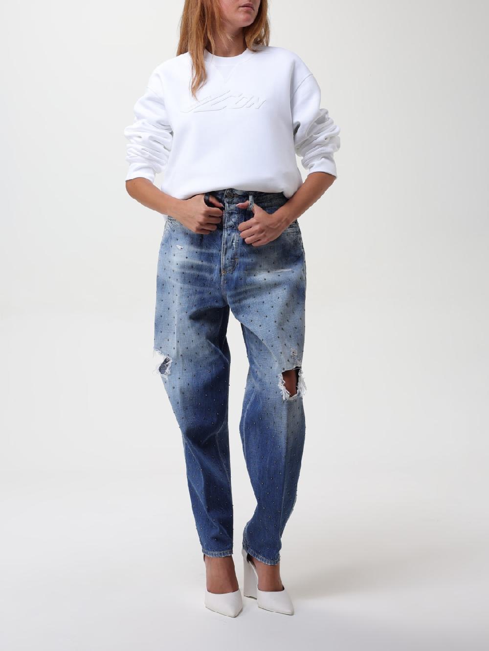 Giglio Felpa A Girocollo Con Logo Dsquared2
