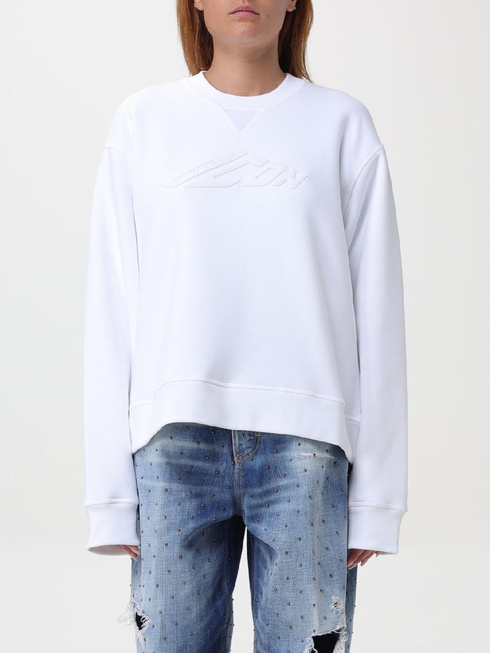 Giglio Felpa a girocollo con logo Dsquared2