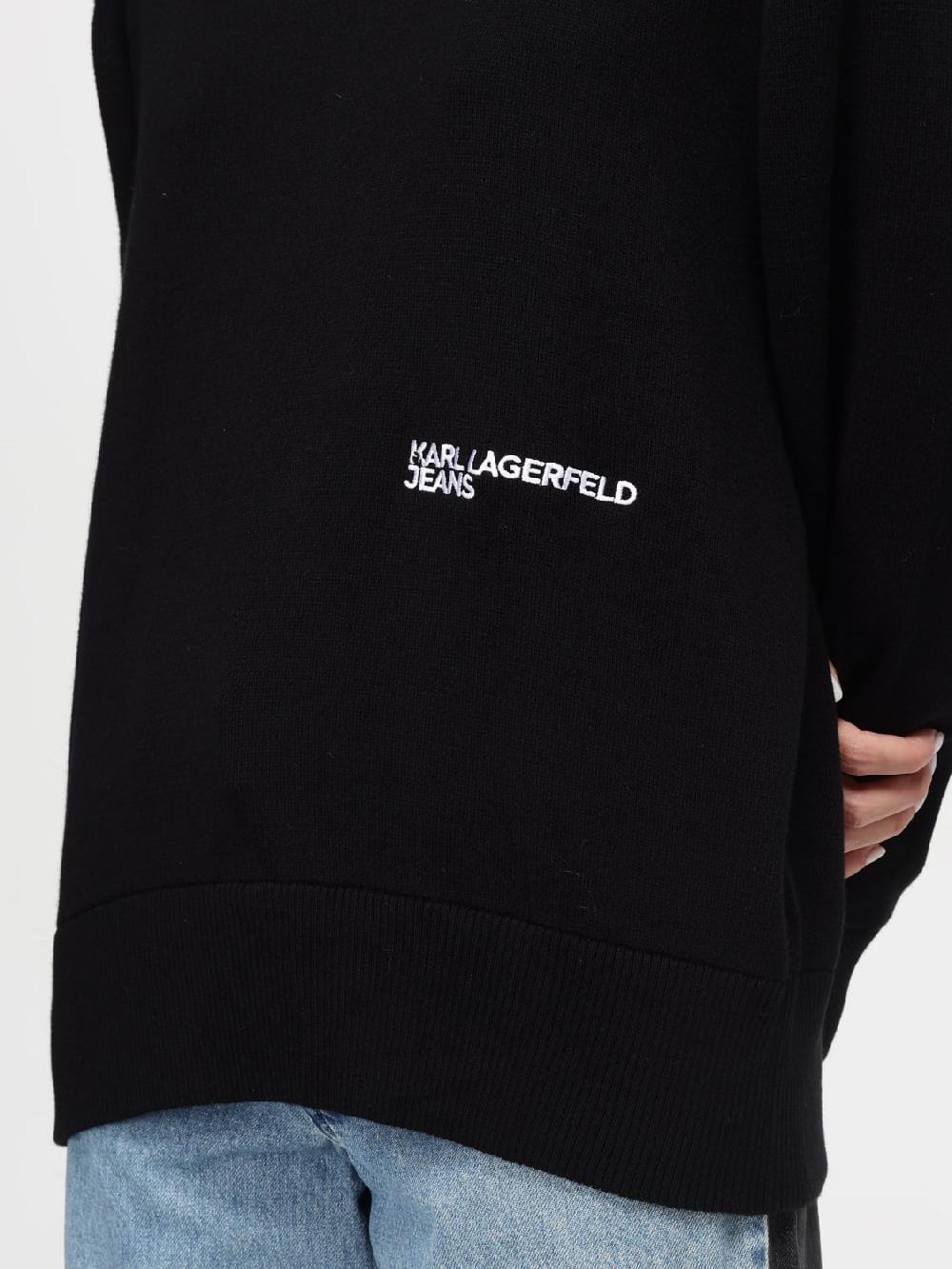 Giglio Felpa A Girocollo Con Logo Karl Lagerfeld