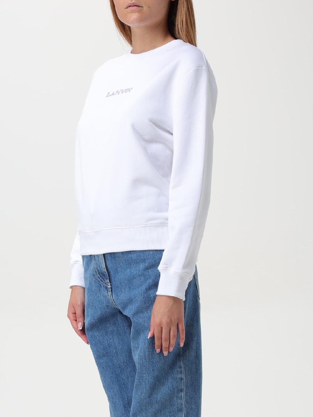 Giglio Felpa A Girocollo Con Mini Logo Lanvin