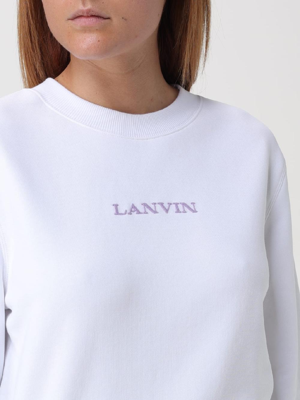 Giglio Felpa A Girocollo Con Mini Logo Lanvin