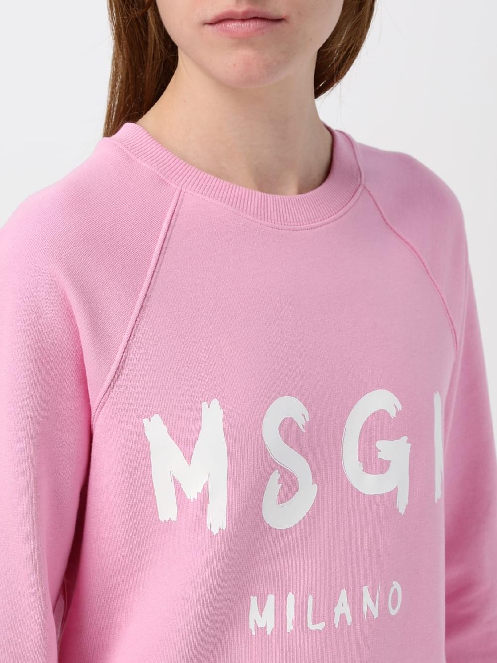 Giglio Felpa A Girocollo MSGM