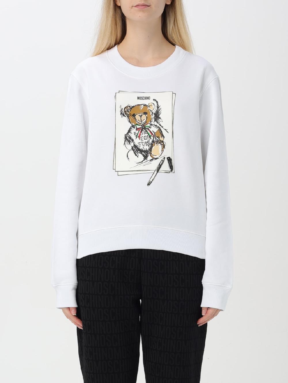 Giglio Felpa a girocollo Teddy Moschino Couture