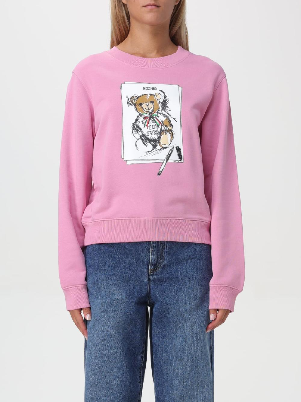 Giglio Felpa a girocollo Teddy Moschino Couture