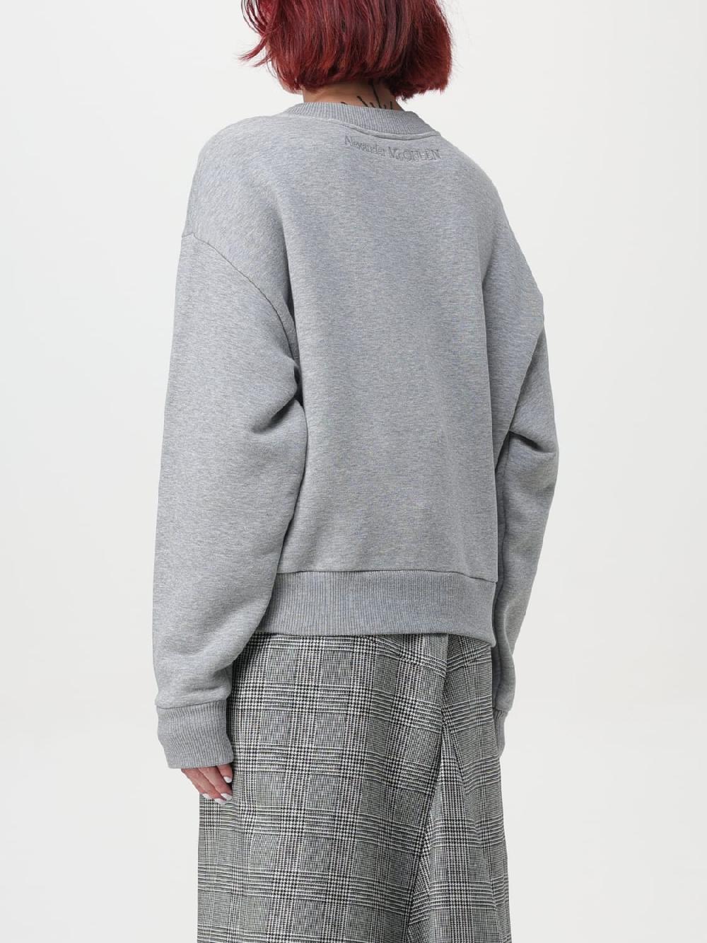 Giglio Felpa Alexander McQueen In Cotone Cut-out
