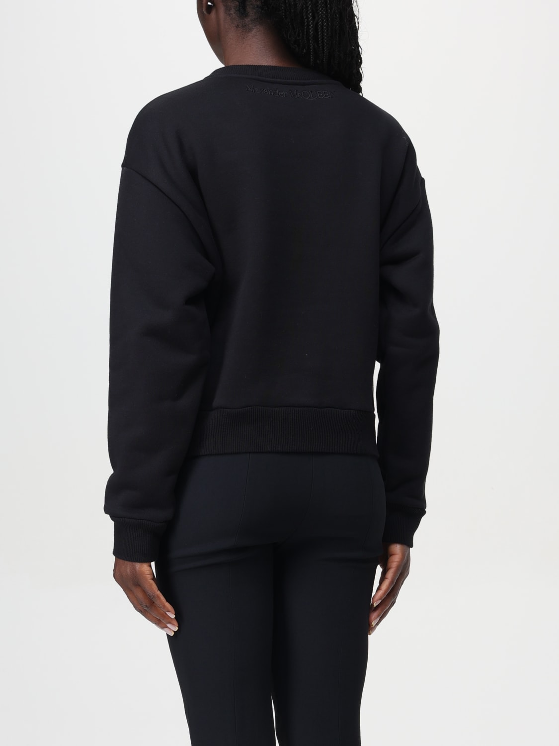 Giglio Felpa Alexander McQueen In Cotone Cut-out