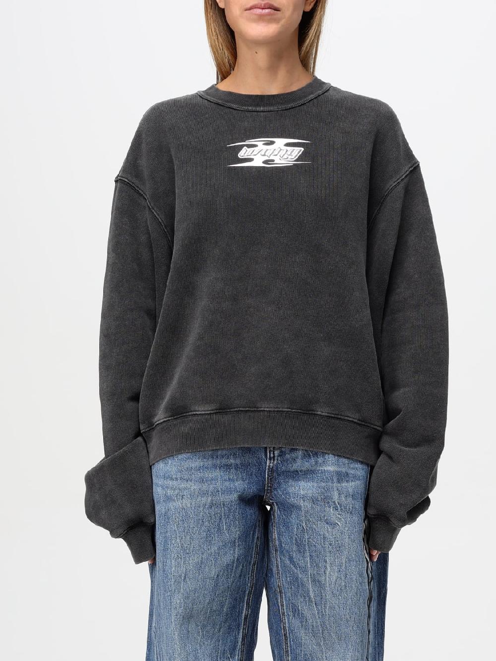 Giglio Felpa Alexander Wang in cotone con logo