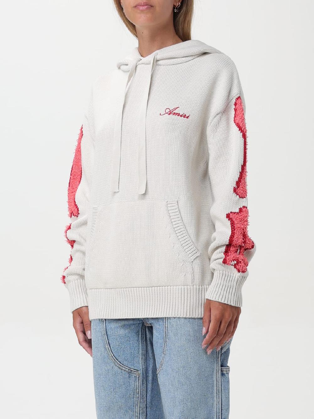 Giglio Felpa Amiri In Maglia Di Cotone