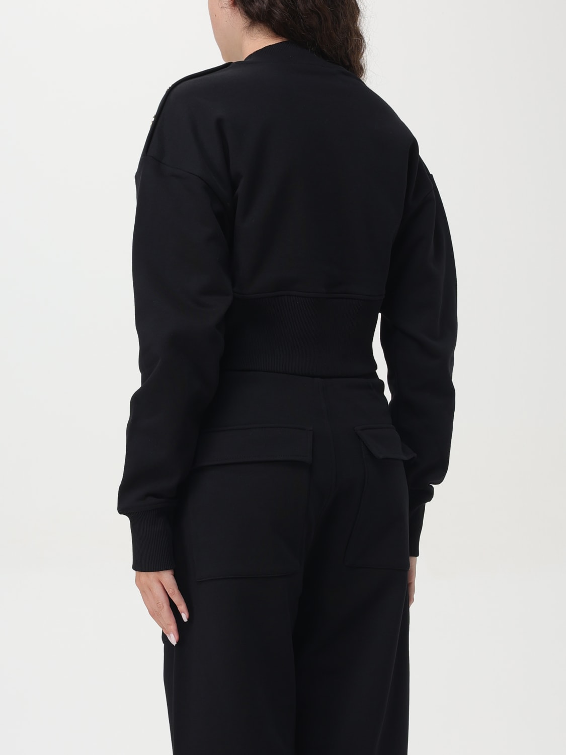 Giglio Felpa Balmain In Cotone Con Logo