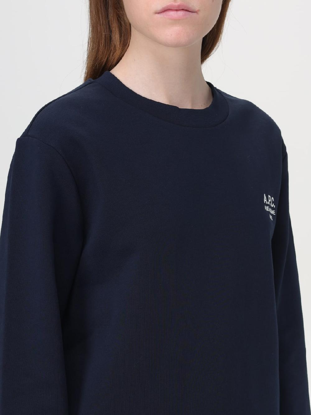 Giglio Felpa Basic A Girocollo Con Logo A.P.C