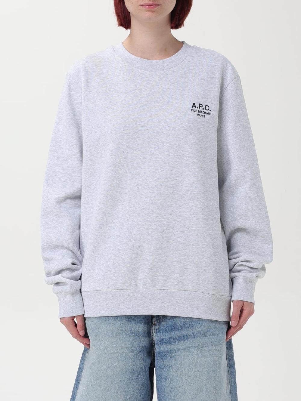 Giglio Felpa basic a girocollo con logo A.P.C