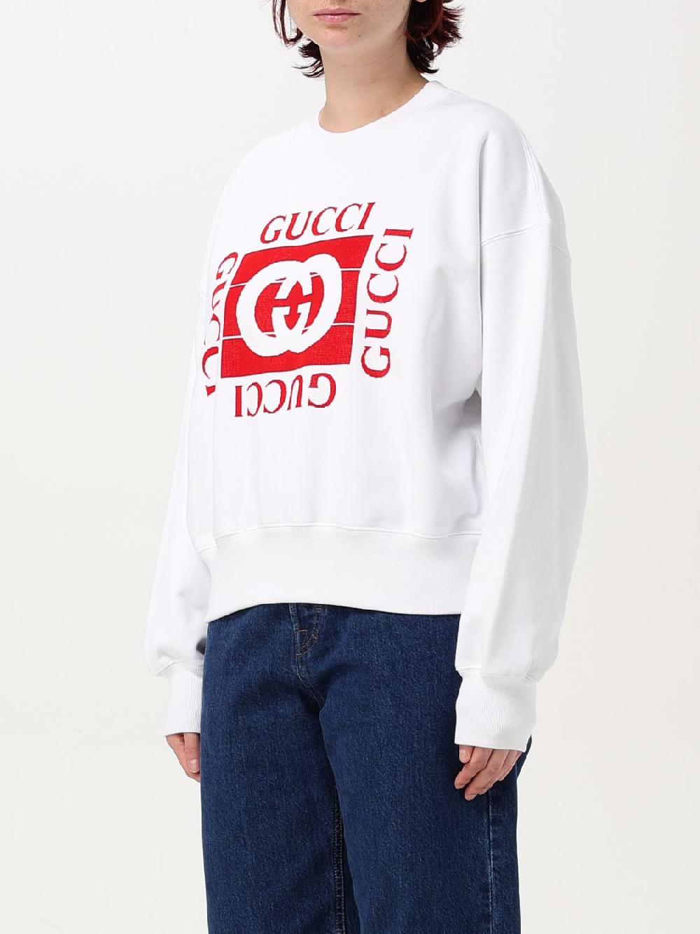 Giglio Felpa Basic Gucci In Cotone