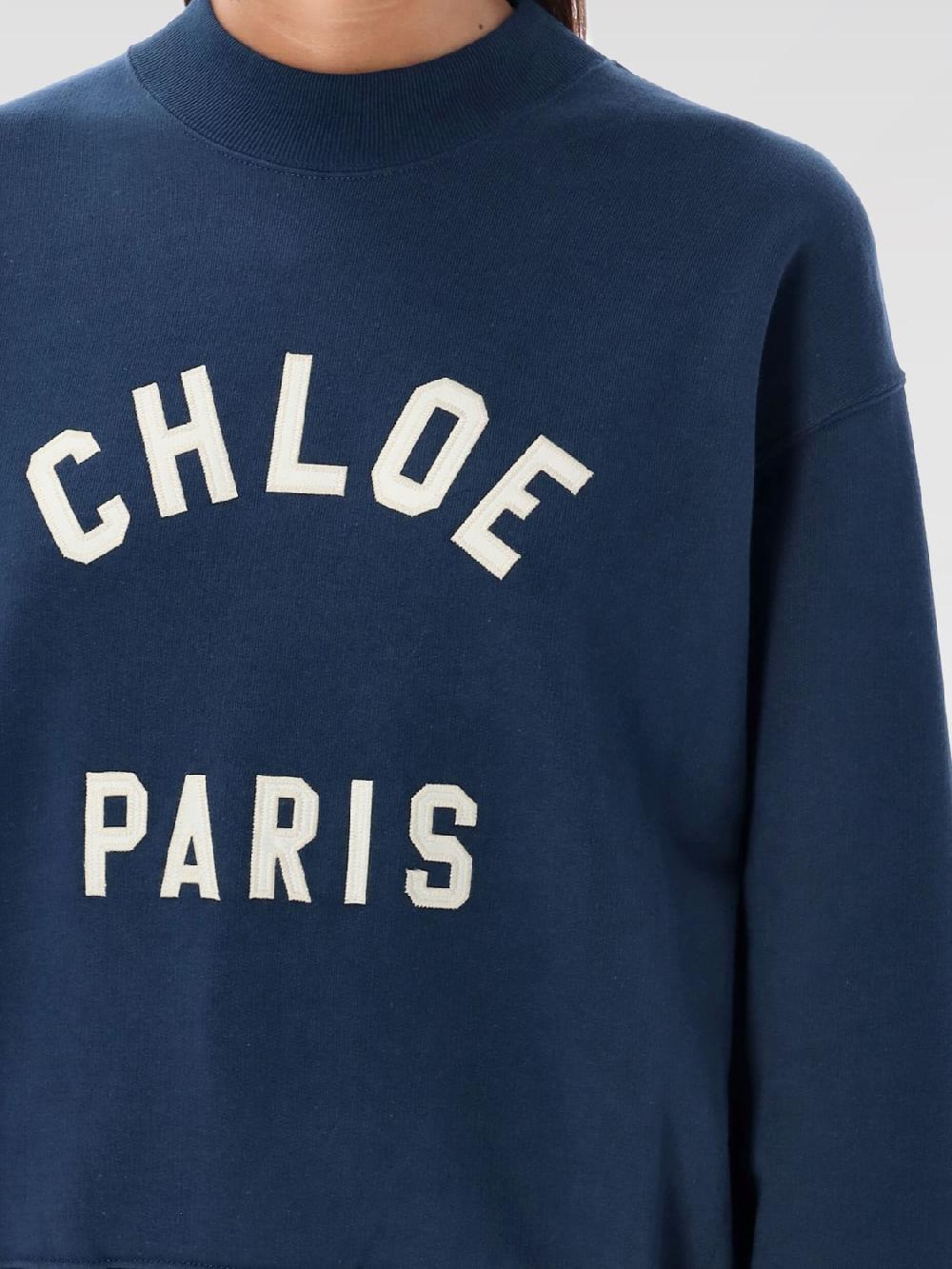 Giglio Felpa Chloè In Cotone Con Logo