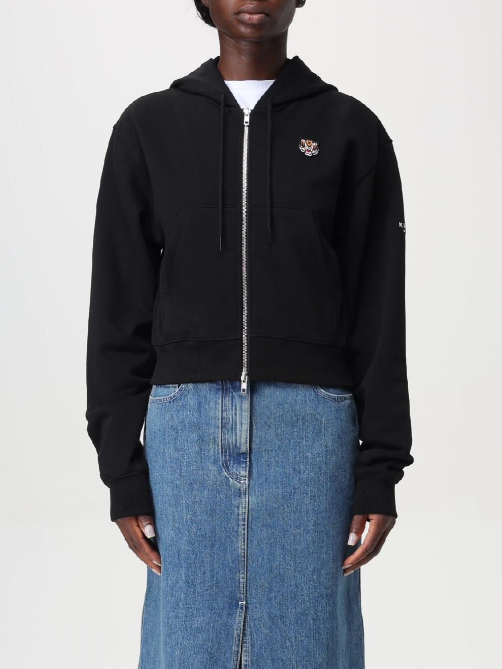 Giglio Felpa con cappuccio e zip Kenzo