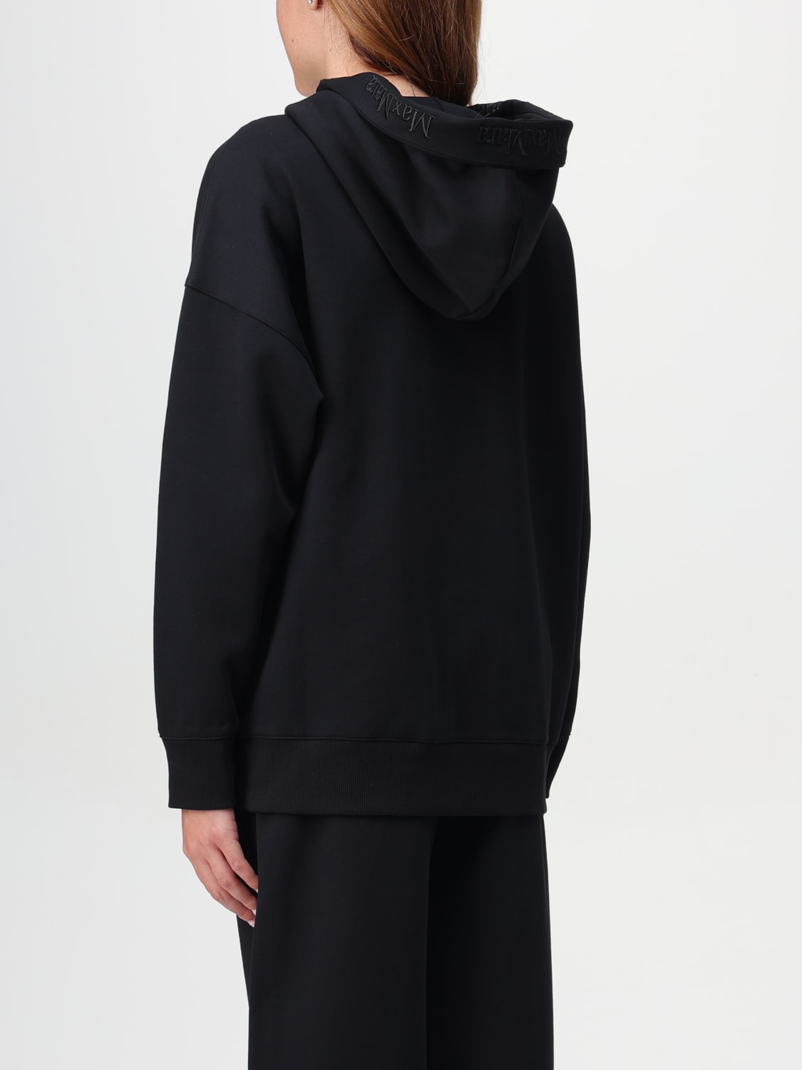 Giglio Felpa Con Cappuccio In Cotone Max Mara