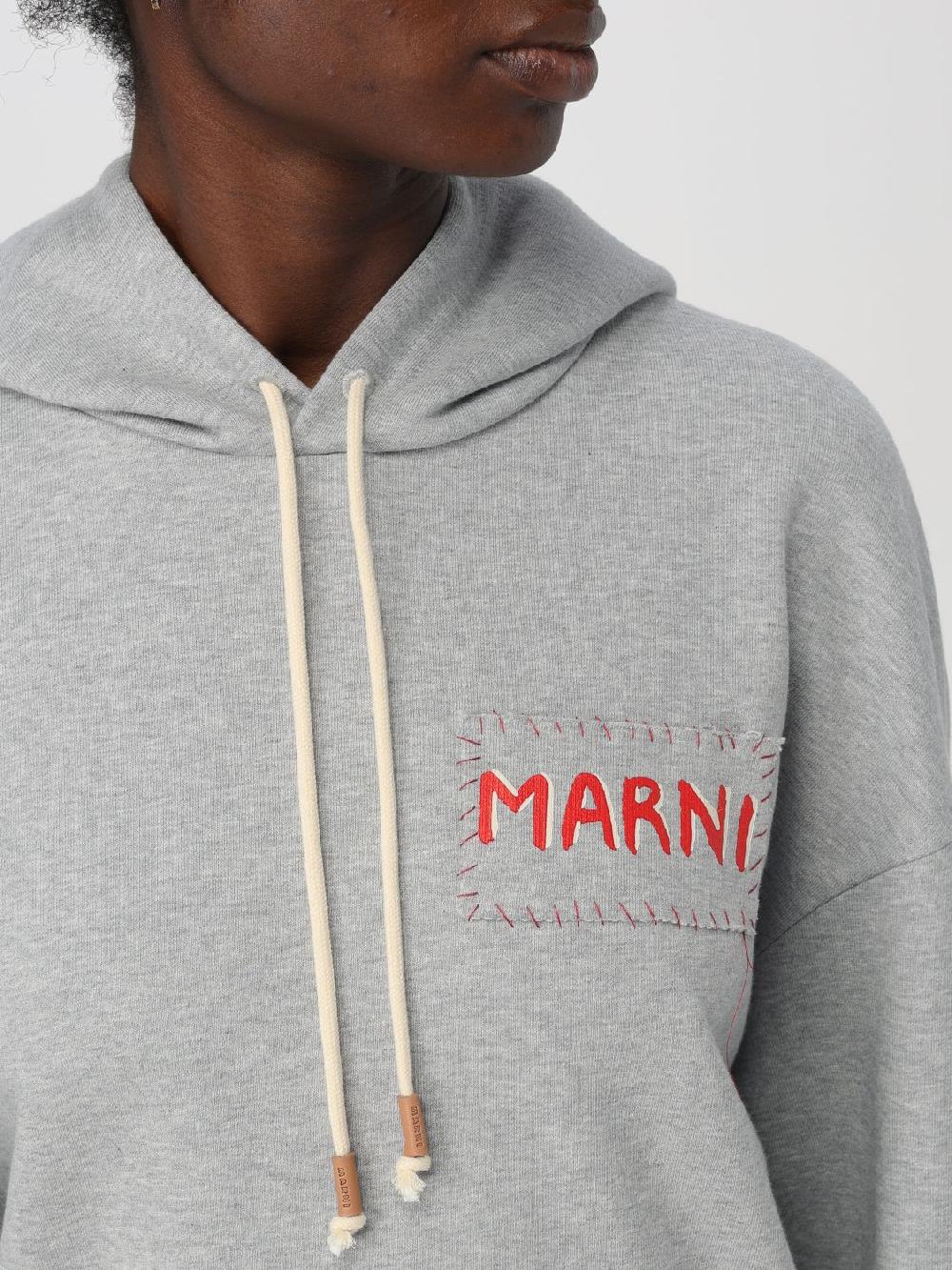 Giglio Felpa Con Cappuccio Marni