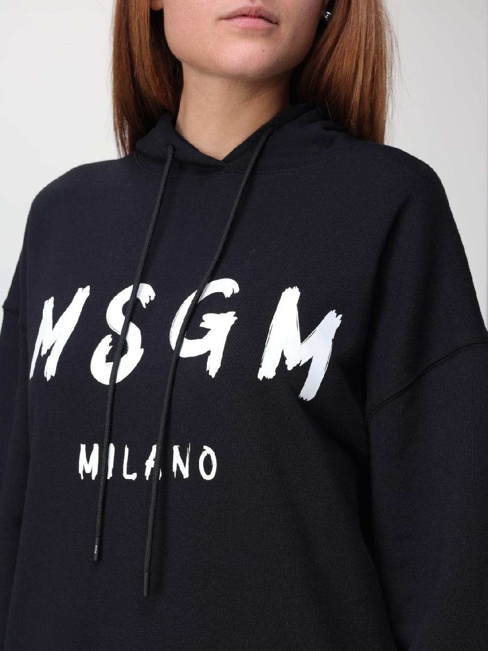 Giglio Felpa Con Cappuccio MSGM