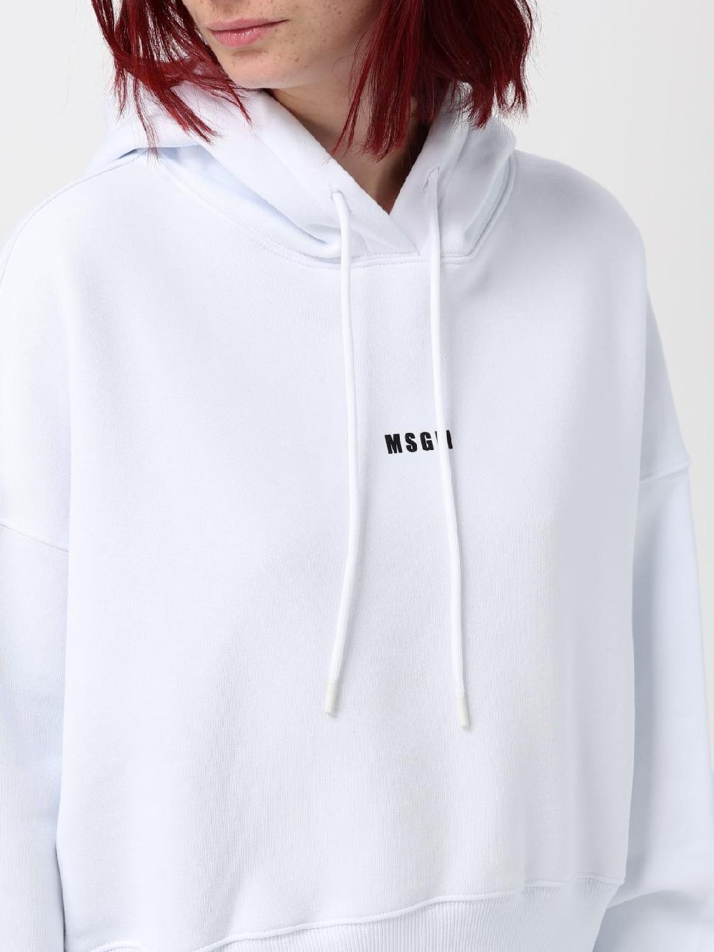 Giglio Felpa Con Cappuccio MSGM