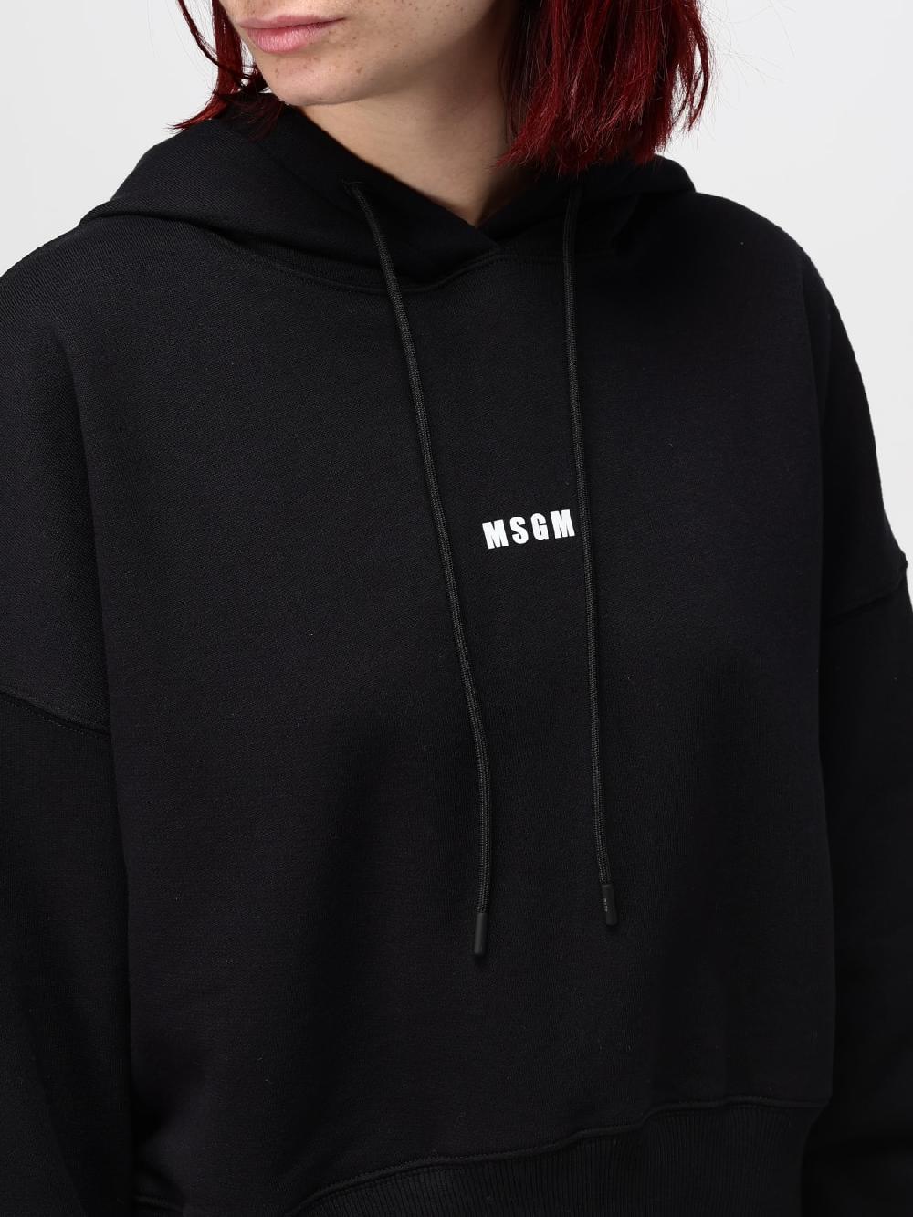 Giglio Felpa Con Cappuccio MSGM