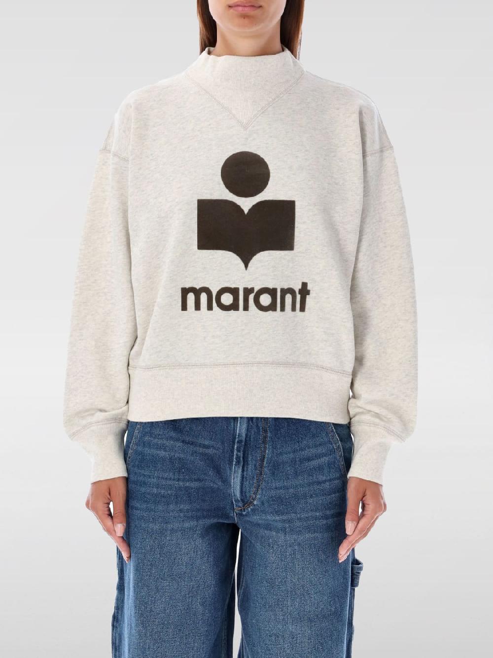 Giglio Felpa con maxi logo Isabel Marant Etoile