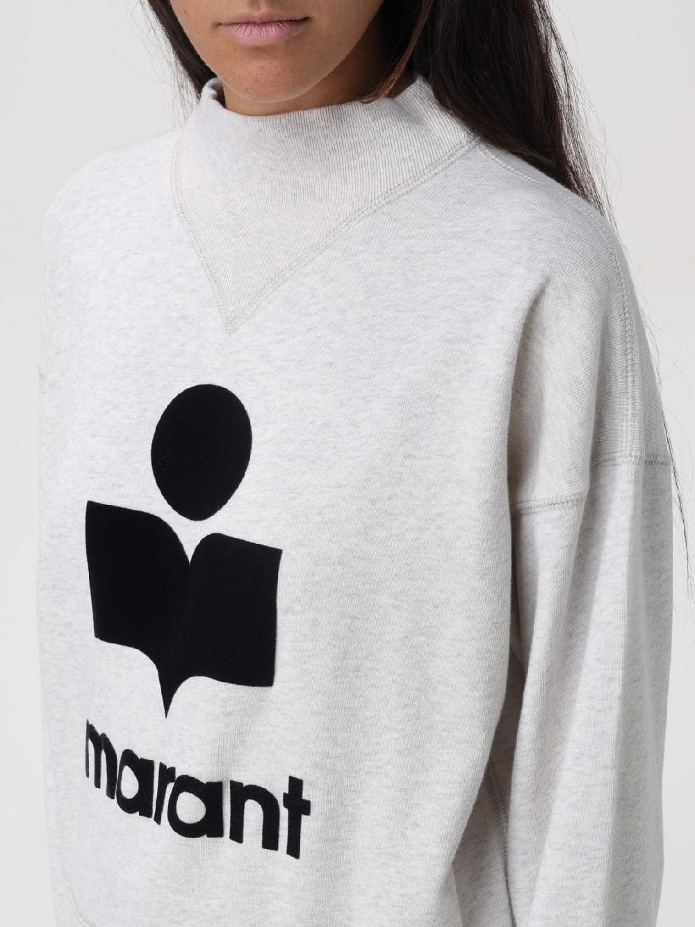 Giglio Felpa Con Maxi Logo Isabel Marant Etoile