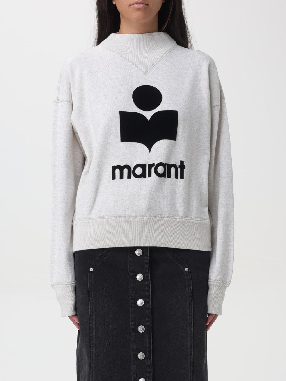 Giglio Felpa con maxi logo Isabel Marant Etoile