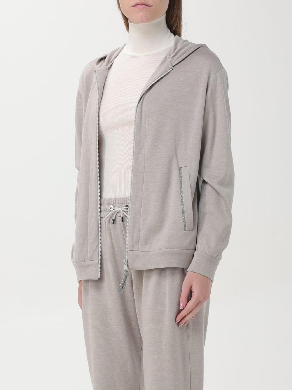 Giglio Felpa Con Zip Brunello Cucinelli