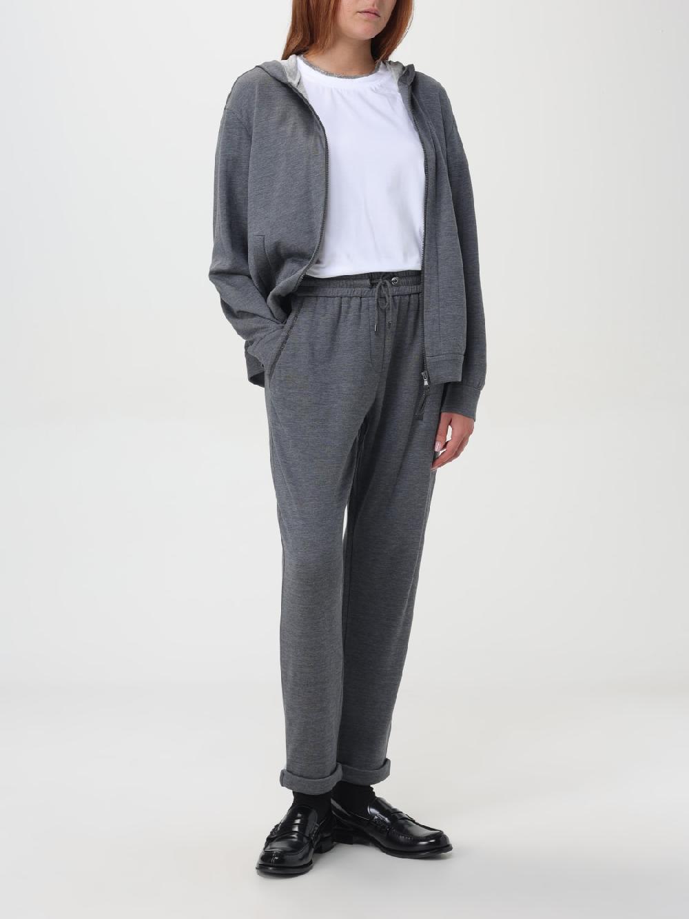 Giglio Felpa Con Zip Brunello Cucinelli