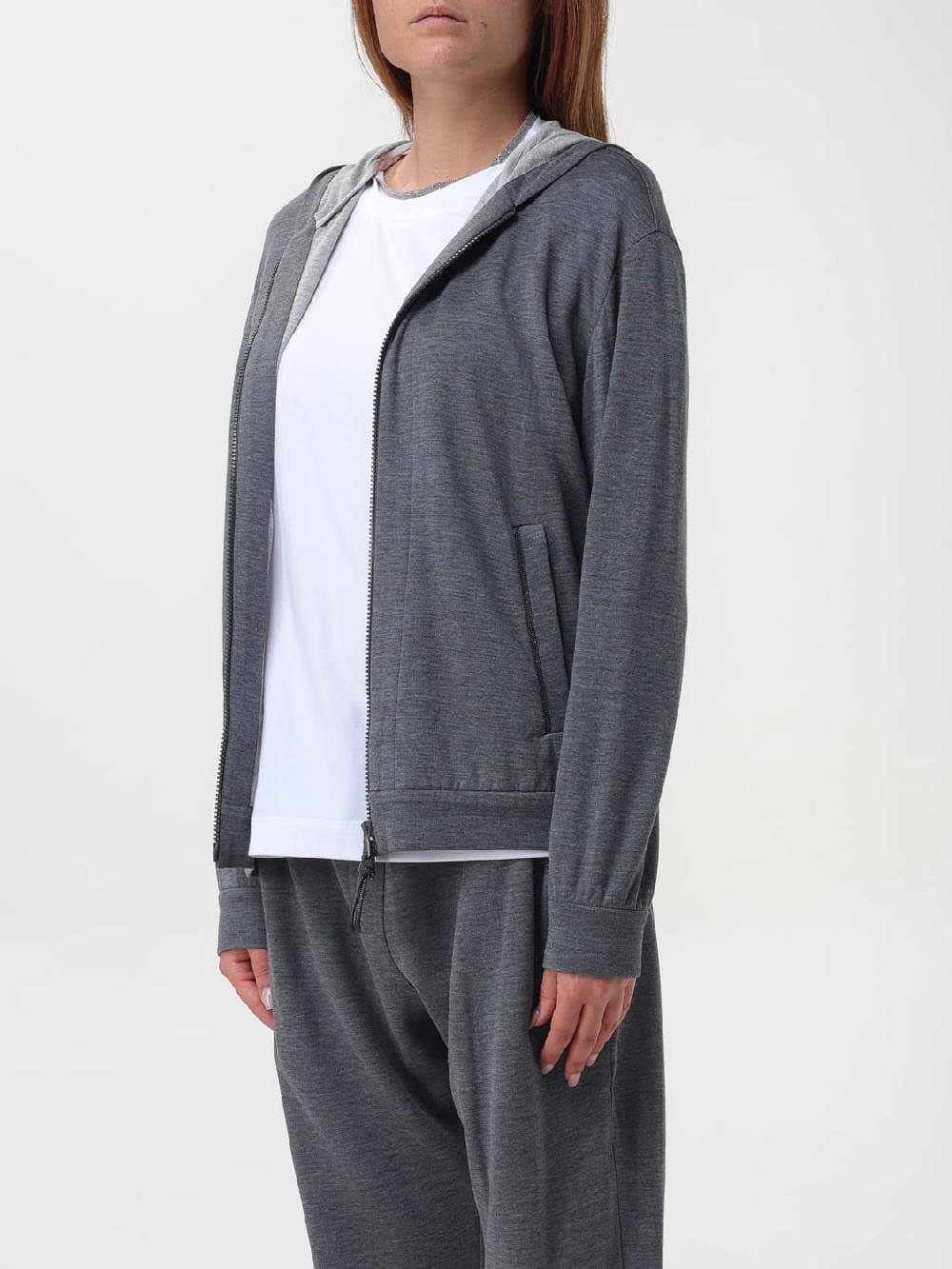 Giglio Felpa Con Zip Brunello Cucinelli