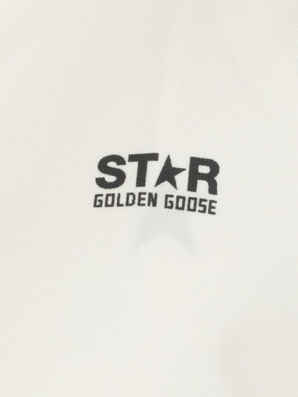 Giglio Felpa Con Zip Golden Goose