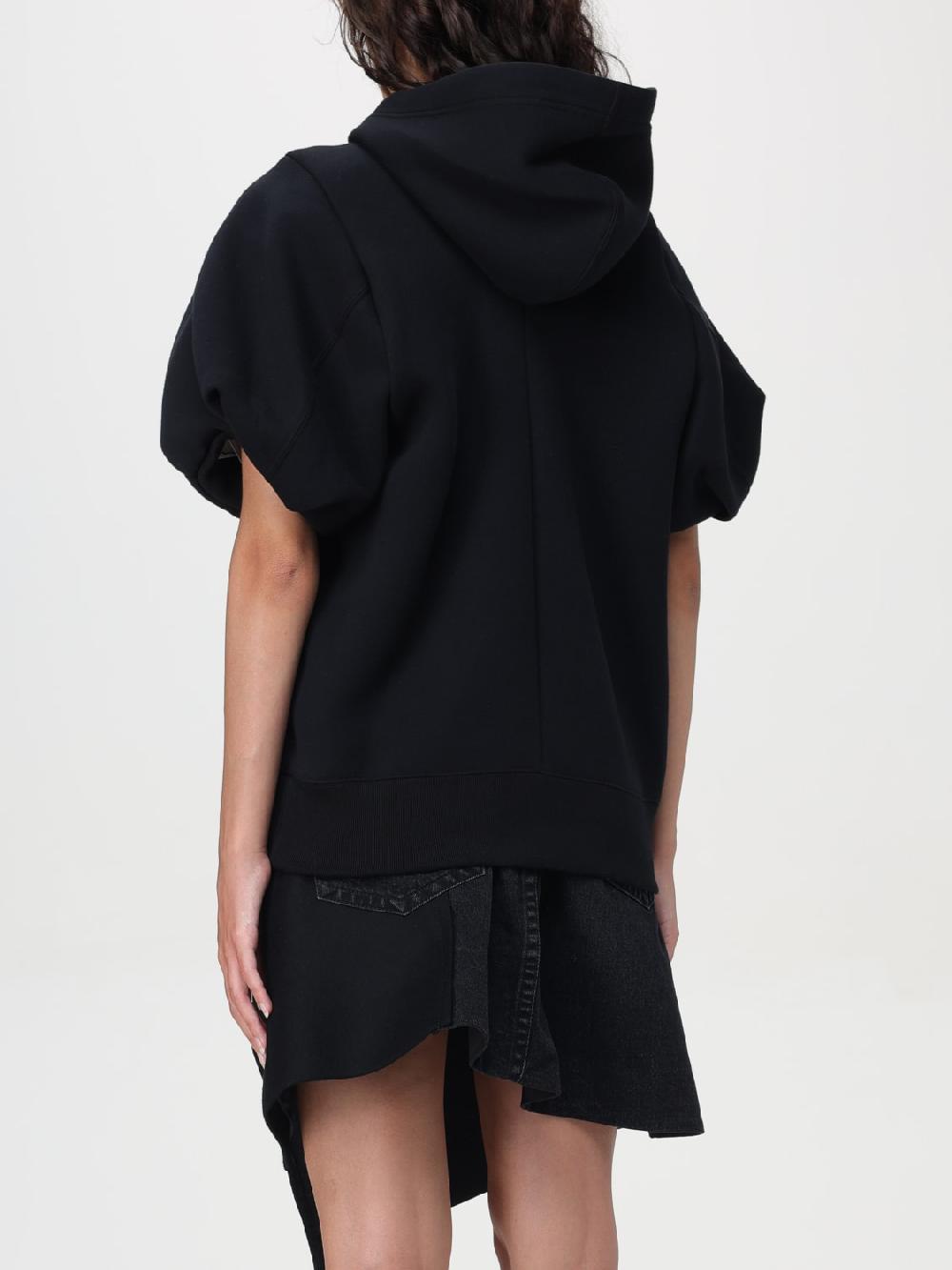 Giglio Felpa Con Zip Sacai In Misto Cotone