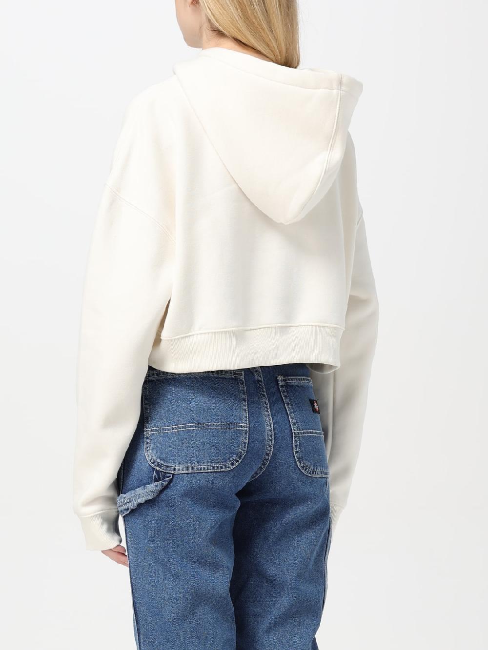 Giglio Felpa Cropped Dickies In Cotone