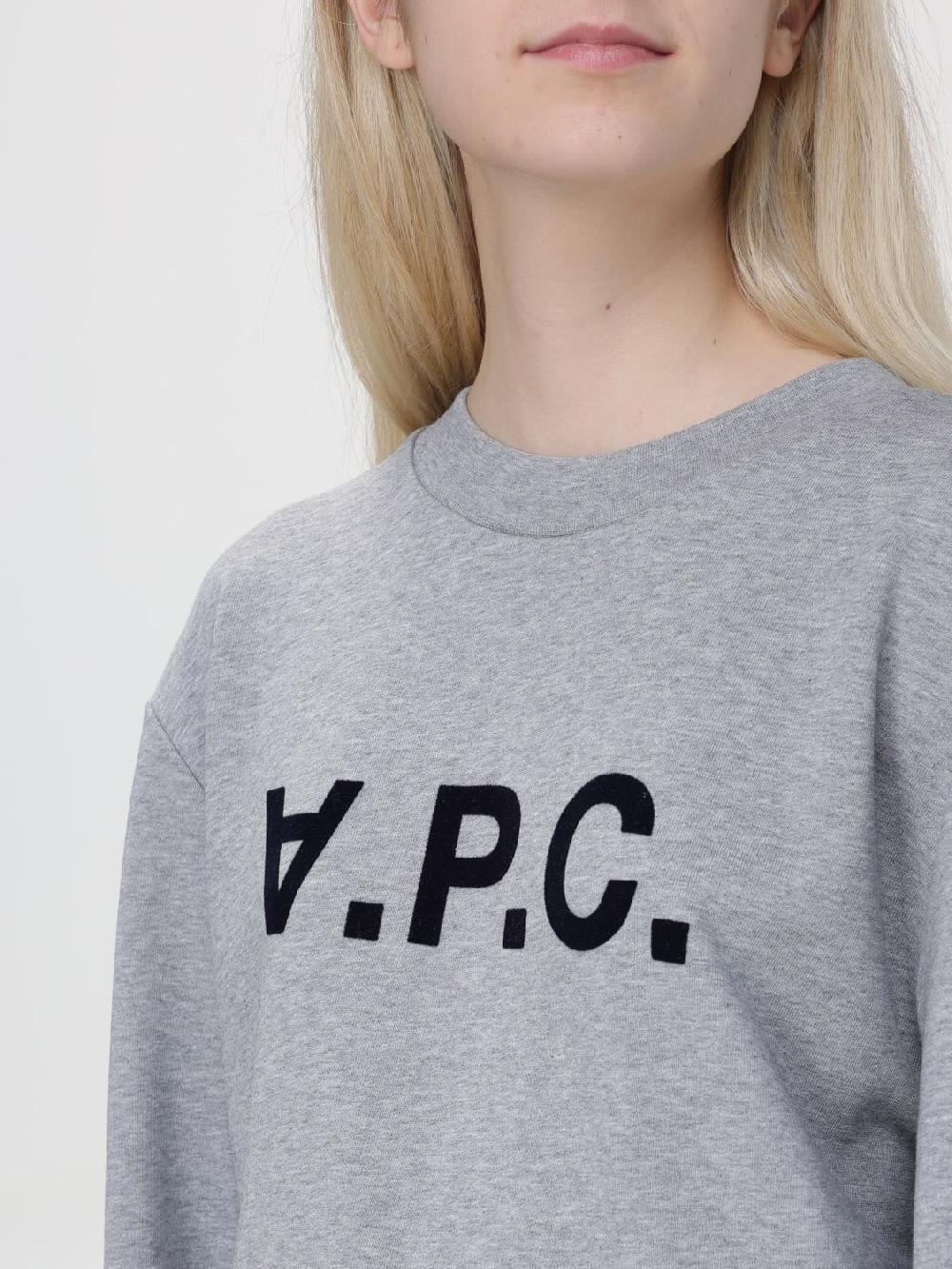 Giglio Felpa Di Cotone Con Logo A.P.C