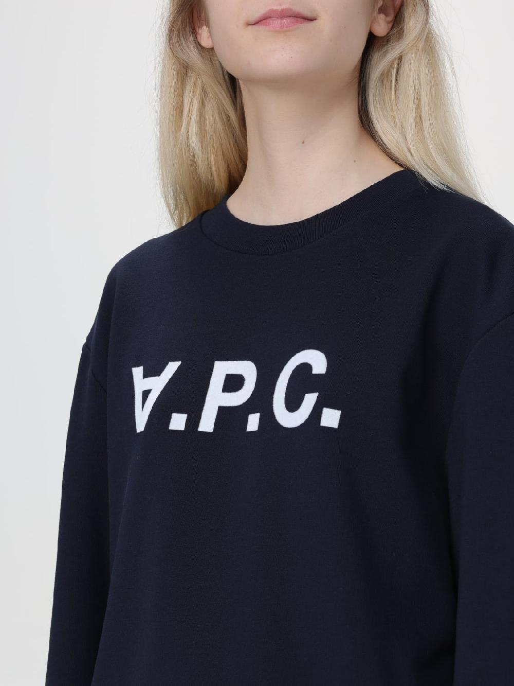 Giglio Felpa Di Cotone Con Logo A.P.C