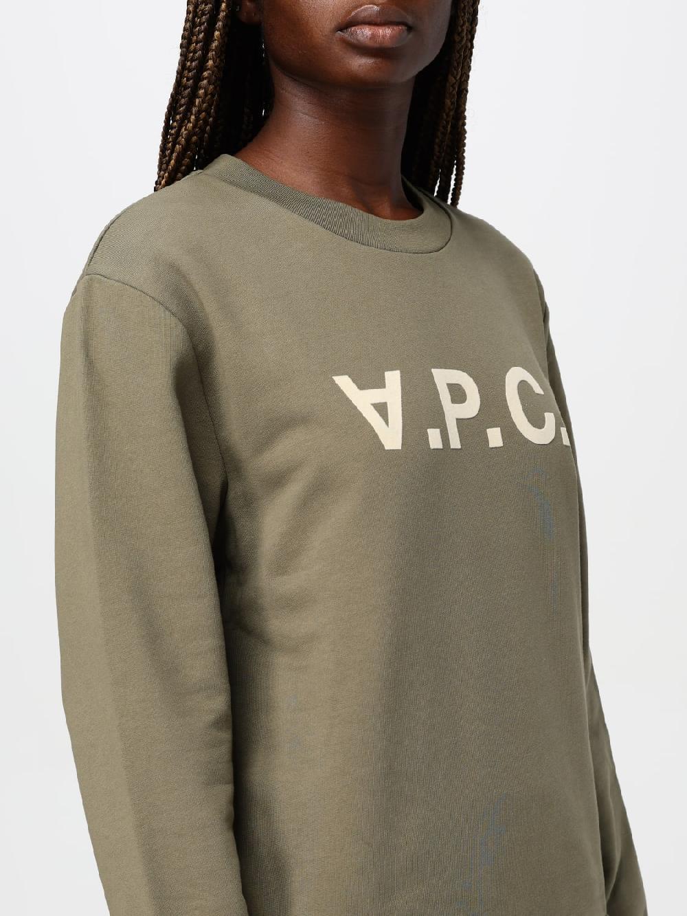 Giglio Felpa Di Cotone Con Logo A.P.C