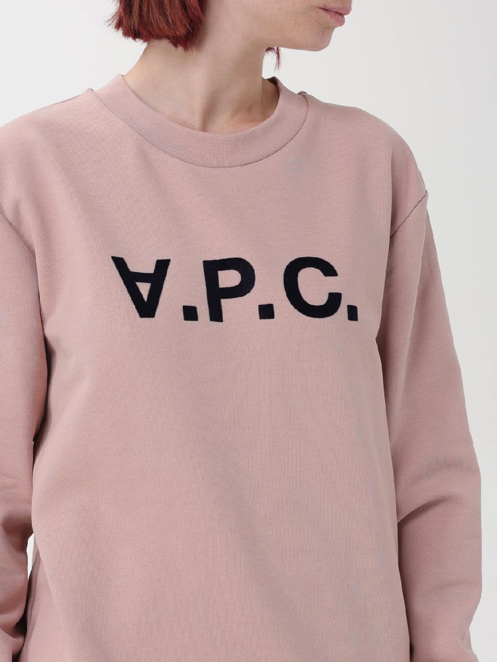 Giglio Felpa Di Cotone Con Logo A.P.C