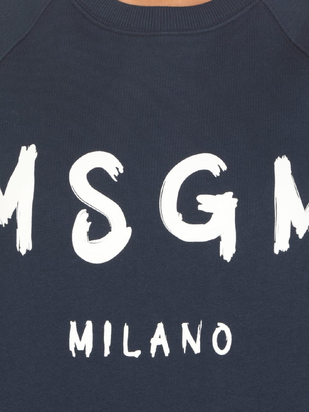 Giglio Felpa Di Cotone MSGM Con Logo