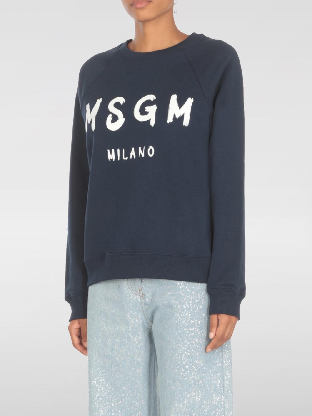 Giglio Felpa di cotone MSGM con logo