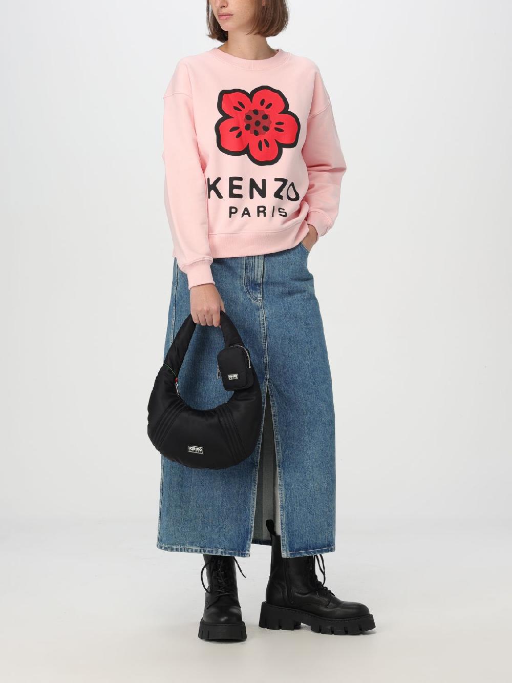 Giglio Felpa Fiore Di Cotone Kenzo