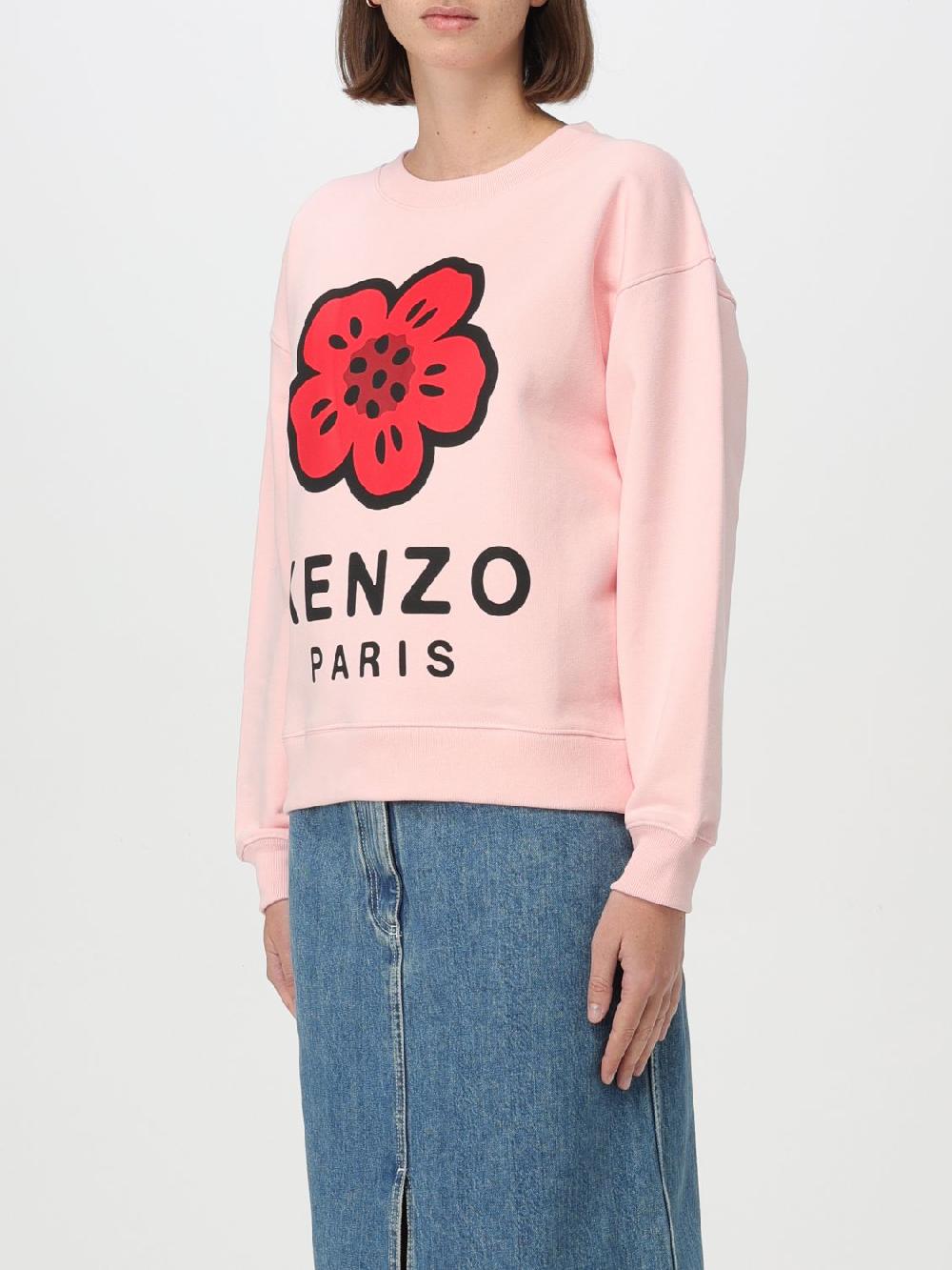 Giglio Felpa Fiore Di Cotone Kenzo