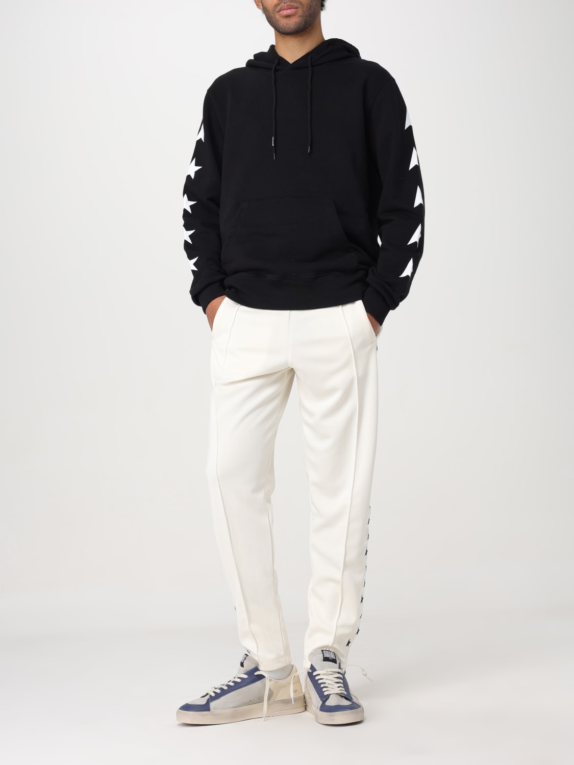 Giglio Felpa Golden Goose In Cotone Con Logo