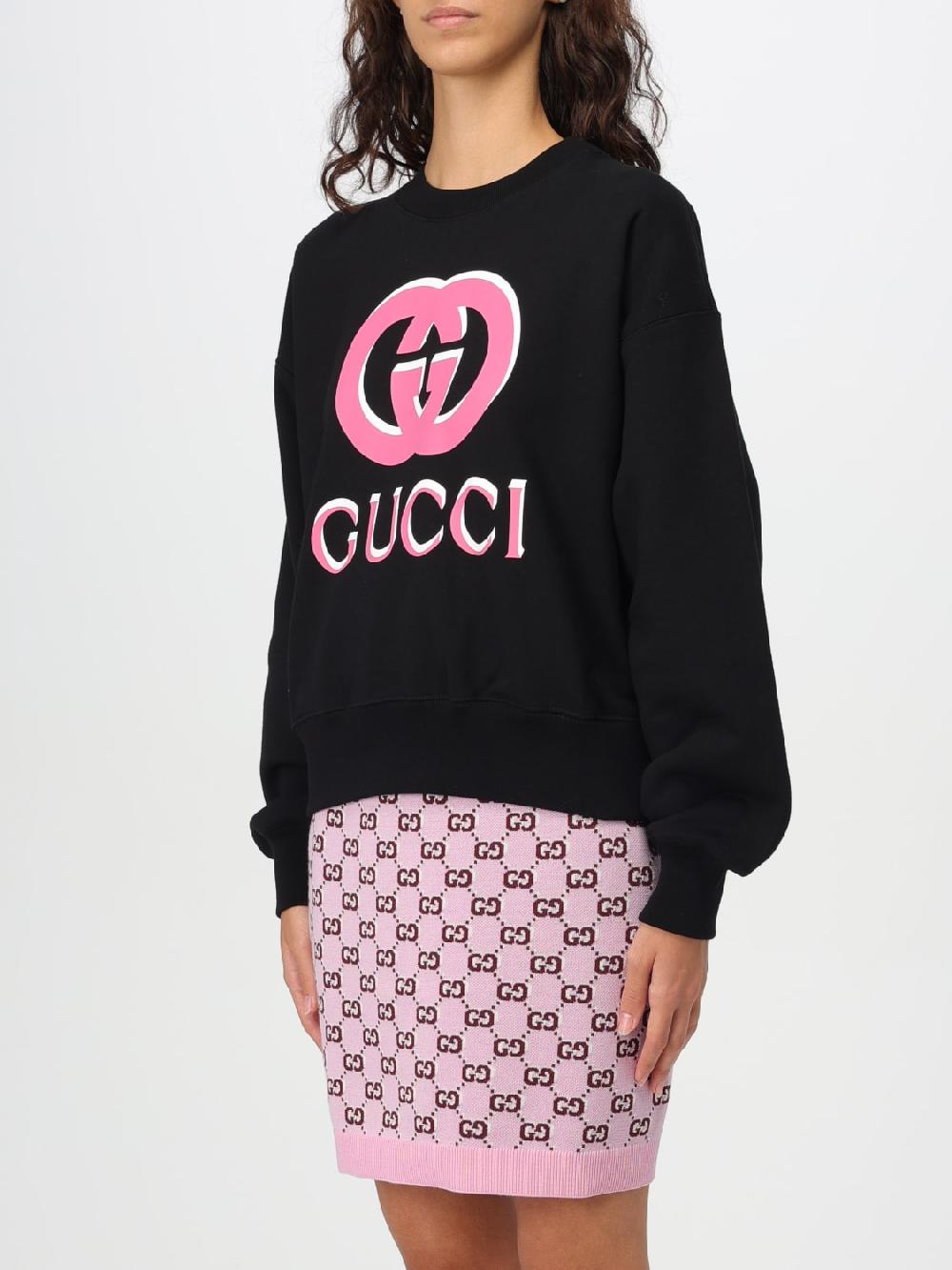 Giglio Felpa Gucci In Cotone Con Logo