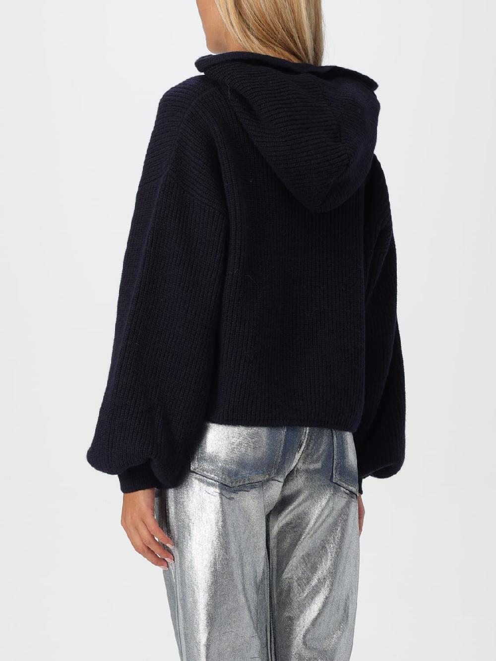 Giglio Felpa In Maglia Con Cappuccio MSGM