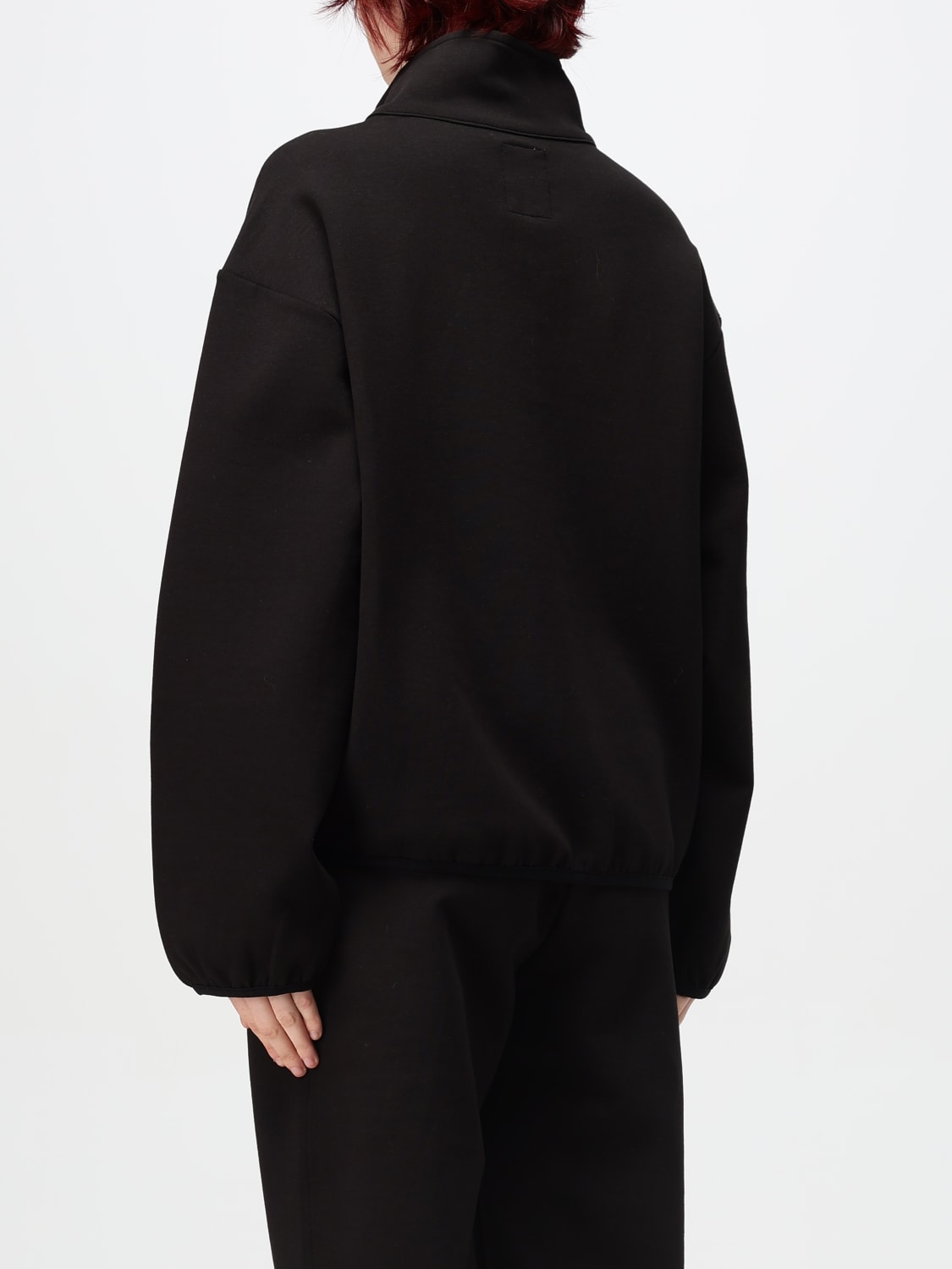Giglio Felpa In Pile Con Zip Woolrich