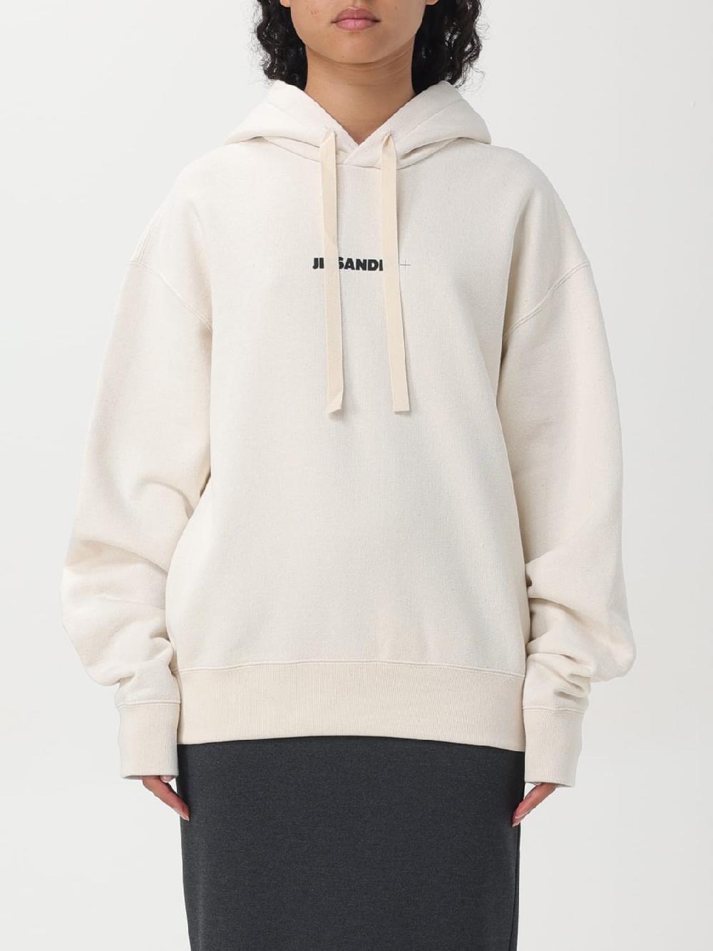 Giglio Felpa Jil Sander in cotone con logo