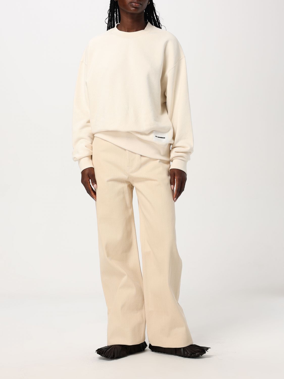 Giglio Felpa Jil Sander In Cotone